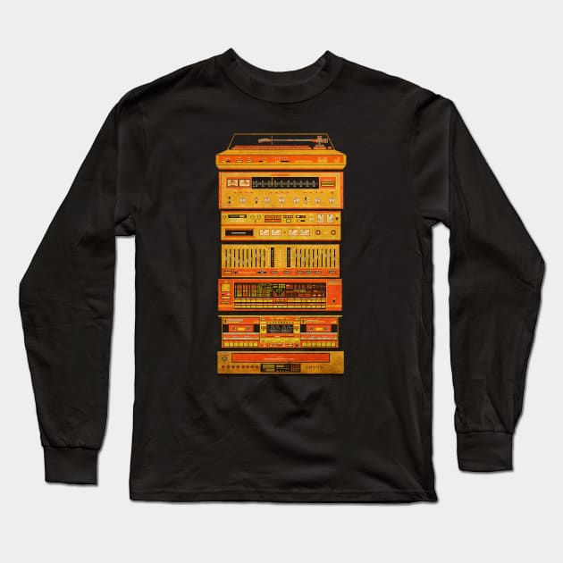 Setup Audio HiFi Sound System Long Sleeve T-Shirt by susugantung99